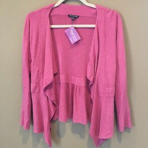 Rose Eileen Fisher cardigan sweater NWT XS
